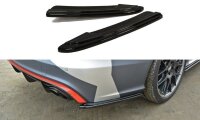 Maxton Design Rear extension Flaps diffuser black gloss -...