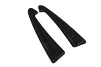 Maxton Design Rear extension Flaps diffuser black gloss - Audi RS7 Facelift