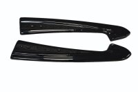 Maxton Design Rear extension Flaps diffuser black gloss - Audi RS7 Facelift