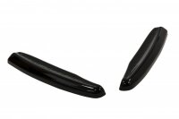 Maxton Design Rear extension Flaps diffuser black gloss - Audi S3 / A3 S-Line 8V Hachback / Sportback