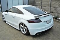 Maxton Design Rear extension Flaps diffuser passend for diffuser black gloss - Audi TT MK2 RS