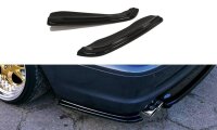 Maxton Design Heckansatz Flaps Diffusor schwarz Hochglanz - BMW 3er E46 M Paket Coupe