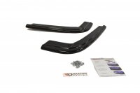 Maxton Design Rear extension Flaps diffuser black gloss - BMW 3 Series E92 M Package