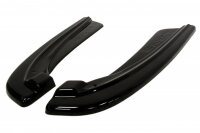 Maxton Design Rear extension Flaps diffuser black gloss - BMW 5 Series F11 M Package (with two double tails)