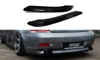 Maxton Design Heckansatz Flaps Diffusor schwarz Hochglanz - BMW 6er E63 / E64 (Pre-Facelift)