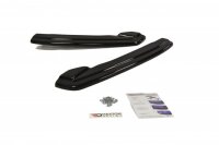 Maxton Design Heckansatz Flaps Diffusor schwarz Hochglanz - BMW 6er Gran Coupe M Paket