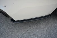 Maxton Design Rear extension Flaps diffuser black gloss - BMW 6 Series Gran Coupe M Package