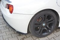 Maxton Design Heckansatz Flaps Diffusor schwarz Hochglanz - BMW Z4 E85 / E86 Pre-Facelift