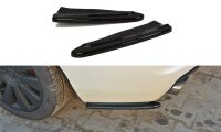 Maxton Design Rear extension Flaps diffuser black gloss - Chevrolet Camaro V SS black gloss - EU, US Version (Pre-Facelift)