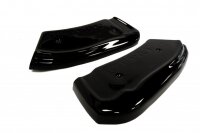 Maxton Design Rear extension Flaps diffuser black gloss - Ford Fiesta MK7 ST / STLINE / ZETEC S