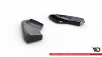 Maxton Design Rear extension Flaps diffuser black gloss - Ford Fiesta ST / ST-Line / Zetec S MK7 FL