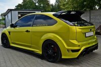 Maxton Design Heckansatz Flaps Diffusor schwarz Hochglanz - Ford Focus RS MK2