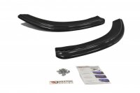 Maxton Design Rear extension Flaps diffuser black gloss - Ford Focus ST MK3 FL