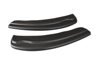 Maxton Design Heckansatz Flaps Diffusor schwarz Hochglanz - Ford Focus ST-Line MK3 FL