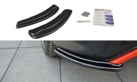 Maxton Design Rear extension Flaps diffuser black gloss -...