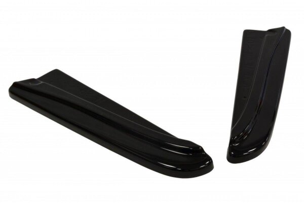 Maxton Design Rear extension Flaps diffuser black gloss - Jaguar XF X250 Sportbrake