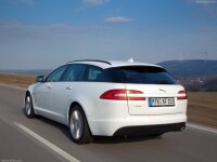 Maxton Design Rear extension Flaps diffuser black gloss - Jaguar XF X250 Sportbrake