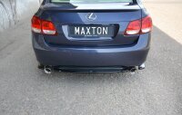 Maxton Design Rear extension Flaps diffuser black gloss - Lexus GS MK3