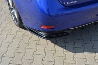 Maxton Design Heckansatz Flaps Diffusor schwarz Hochglanz - Lexus GS MK4 Facelift H