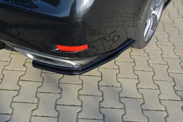 Maxton Design Rear extension Flaps diffuser black gloss - Lexus GS MK4 Facelift T