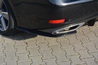 Maxton Design Rear extension Flaps diffuser black gloss - Lexus GS MK4 Facelift T