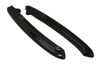 Maxton Design Rear extension Flaps diffuser black gloss - Lexus IS MK3 Facelift T