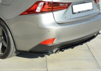 Maxton Design Rear extension Flaps diffuser black gloss - Lexus IS MK3 T