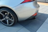 Maxton Design Rear extension Flaps diffuser black gloss - Lexus IS MK3 T