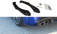 Maxton Design Rear extension Flaps diffuser black gloss - Lexus RC F