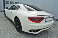 Maxton Design Heckansatz Flaps Diffusor schwarz Hochglanz - Maserati Gran Turismo 2007-2011