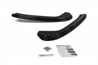 Maxton Design Heckansatz Flaps Diffusor schwarz Hochglanz - Maserati Gran Turismo 2007-2011