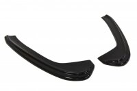 Maxton Design Rear extension Flaps diffuser black gloss - Maserati Gran Turismo 2007-2011