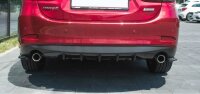 Maxton Design Rear extension Flaps diffuser black gloss - Mazda 6 GJ (MK3) Facelift