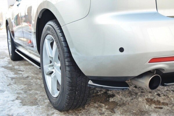 Maxton Design Rear extension Flaps diffuser black gloss - Mazda CX-7