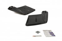 Maxton Design Heckansatz Flaps Diffusor schwarz Hochglanz - Mitsubishi Lancer Evo X