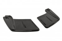 Maxton Design Heckansatz Flaps Diffusor schwarz Hochglanz - Mitsubishi Lancer Evo X