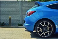 Maxton Design Heckansatz Flaps Diffusor schwarz Hochglanz - Opel Astra J OPC / VXR