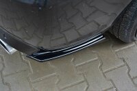 Maxton Design Rear extension Flaps diffuser black gloss - Opel Zafira B OPC / VXR