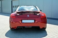 Maxton Design Heckansatz Flaps Diffusor schwarz Hochglanz - Peugeot RCZ