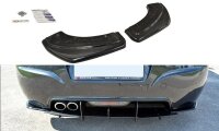 Maxton Design Rear extension Flaps diffuser black gloss - Peugeot RCZ