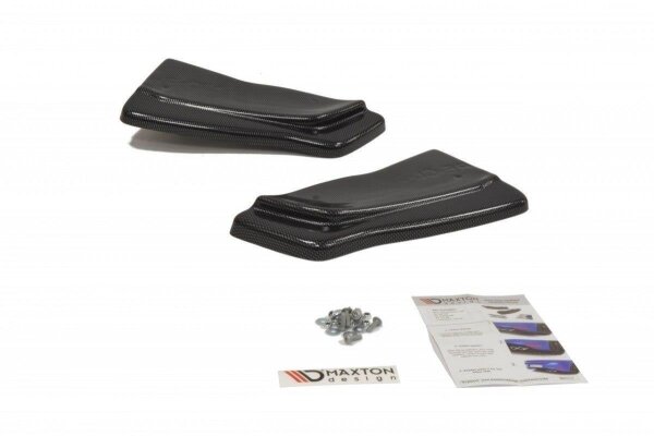Maxton Design Rear Extension Flaps - Renault Clio III RS