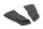 Maxton Design Heckansatz Flaps Diffusor schwarz Hochglanz - Renault Clio III RS