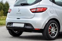 Maxton Design Heckansatz Flaps Diffusor schwarz Hochglanz - Renault Clio MK4