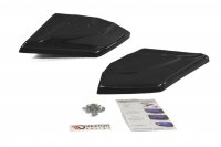 Maxton Design Rear extension Flaps diffuser black gloss - Seat Leon III Cupra / FR