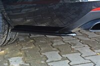 Maxton Design Heckansatz Flaps Diffusor schwarz Hochglanz - Skoda Octavia RS MK3 / MK3 FL Hatchback / Kombi