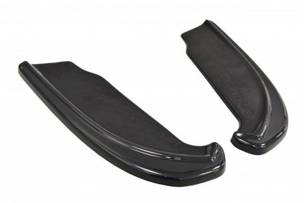 Maxton Design Rear extension Flaps diffuser black gloss - Subaru Impreza II WRX