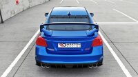 Maxton Design Heckansatz Flaps Diffusor schwarz Hochglanz - Subaru WRX STI