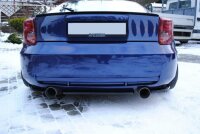 Maxton Design Rear extension Flaps diffuser black gloss - Toyota Celica T23 Pre-Facelift