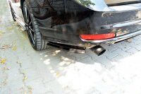 Maxton Design Rear extension Flaps diffuser black gloss - Volvo V50F R-Design