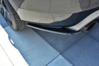 Maxton Design Rear extension Flaps diffuser black gloss - Volvo V60 Polestar Facelift